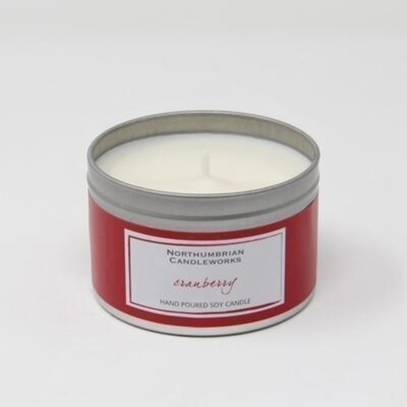 Enjoy the sweet fragrance of cranberry meticulously mixed to give a slight sharpness of undertone. Synonymous with Christmas this fragrance makes a wonderful festive treat during the winter but also fabulous all year round. You can savour the scent in summer too. The large candle tin really does look as good as it smells and will sit beautifully on a shelf or coffee table or window sill. The choice is yours.